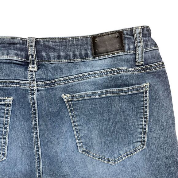 Earl Jeans Straight Cuff Denim Jeans Sz 8 - Picture 8 of 12